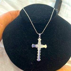 Simple Silver Cross